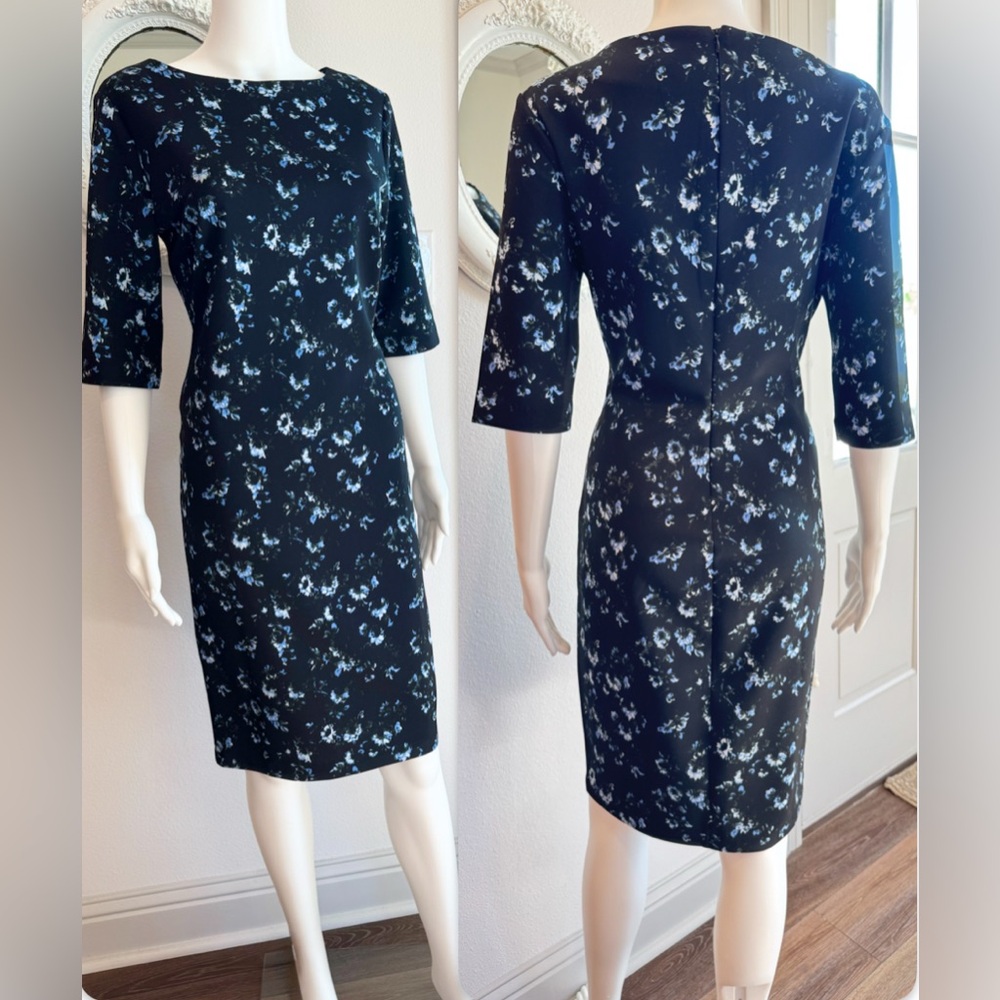 CARMEN Carmen Marc Valvo Midi Dress M